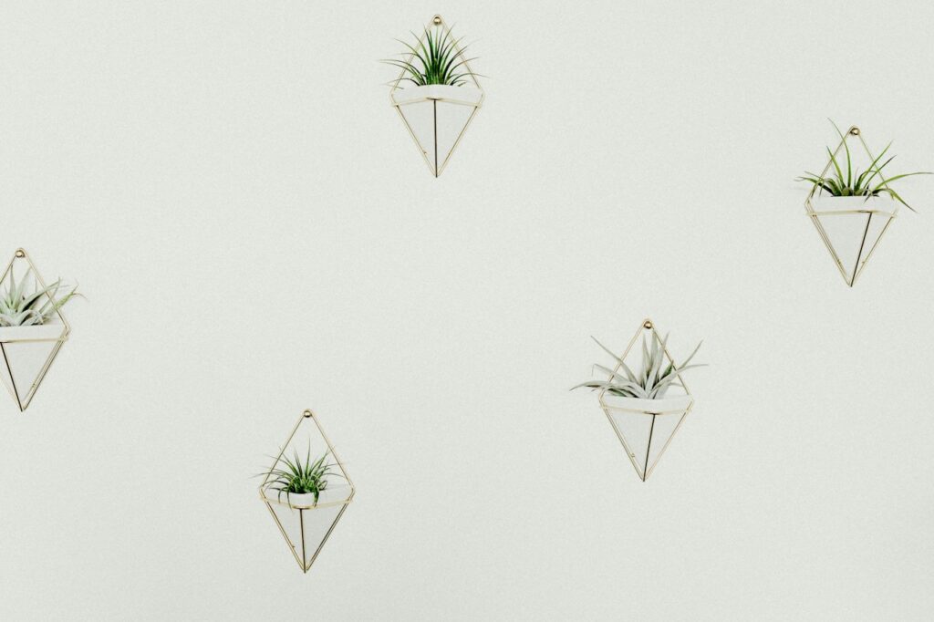Växtkruka med Geometrisk Design